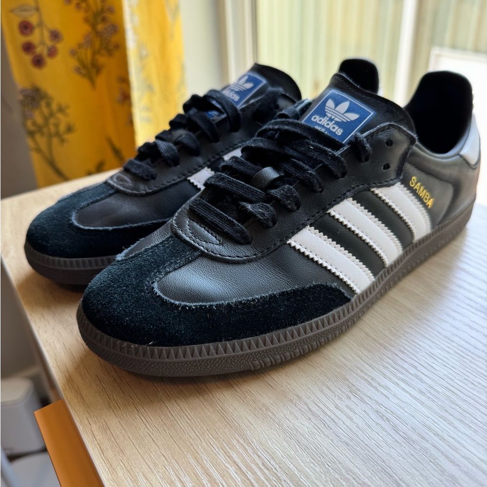 Adidas Samba Black and White Sneakers